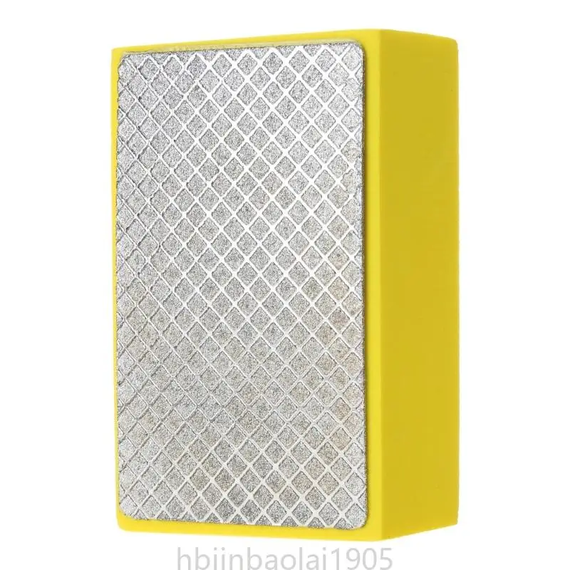 E74E draagbare diamanten handpolijstkussens met hand zacht en licht voor glazen granietmarmeren betonnen stenen polijsten