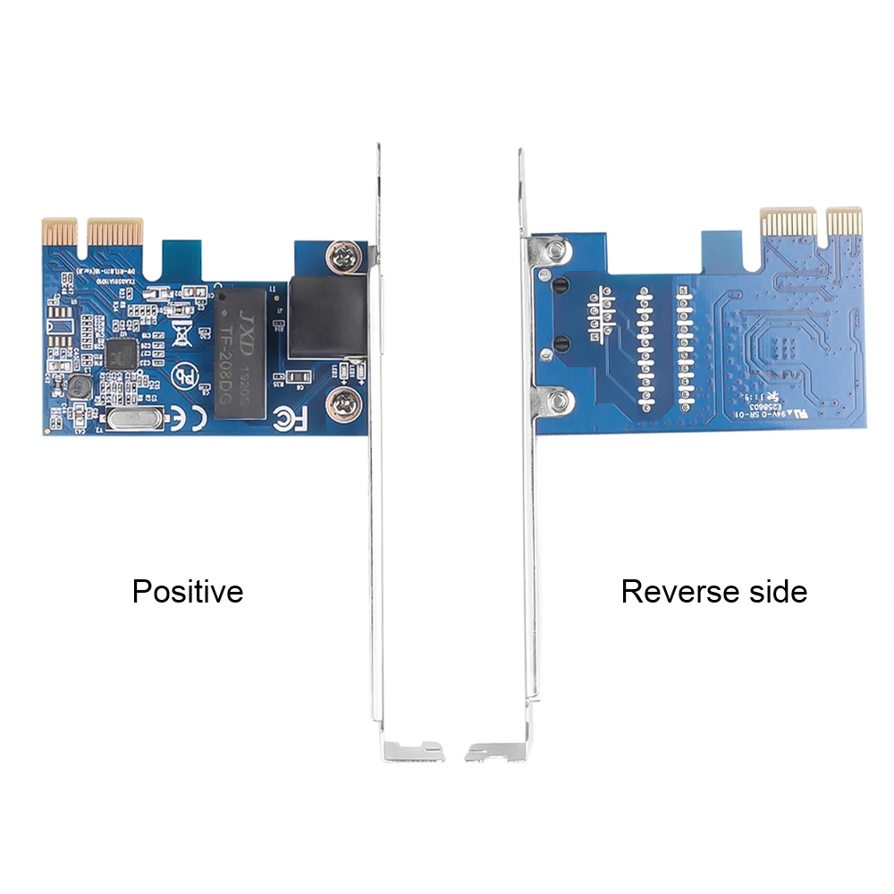 Настольный PCI-E Гигабитный беспроводной адаптер 10 м/100 м/1000 Мбит/с порт RJ45 RTL8111 высокоскоростная игровая сетевая карта для WinXP/8/10/11