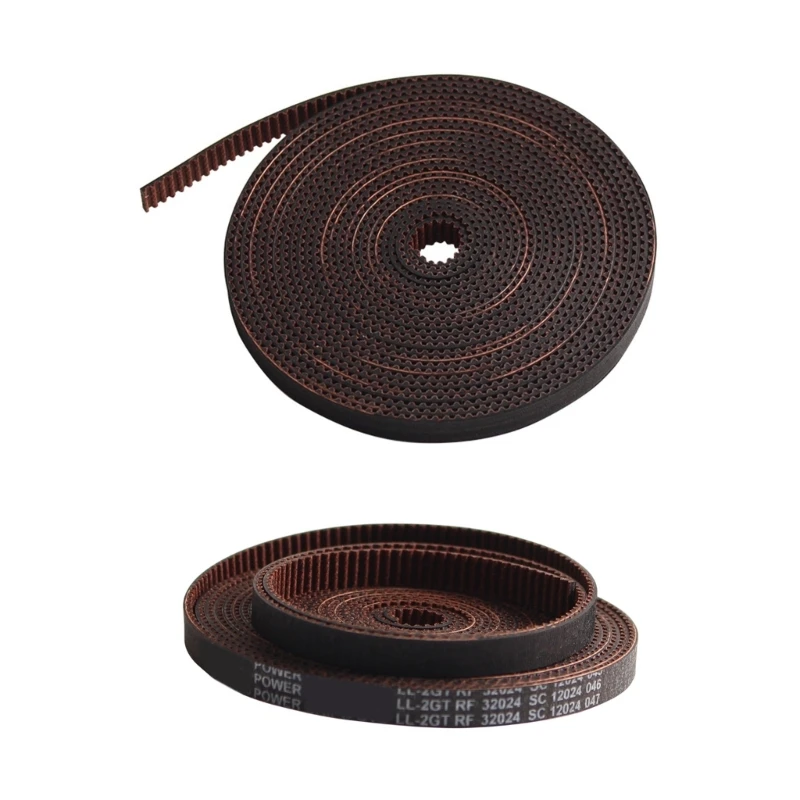 652F Precise 3D Printer Drive Belt Timing Belt 2GT-6 Enhances Performances Width 6mm For K1C Model Simple Setup