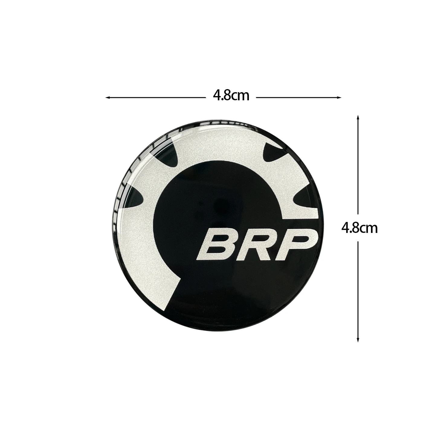 Jet-Ski-Aufkleber 68mm Epoxy-Emblem 48mm Abzeichen SEA-DOO Bootsaufkleber Vinyl-Dekal Zubehör RXP RXT GTI Spark GTX Für BRP SEADOO