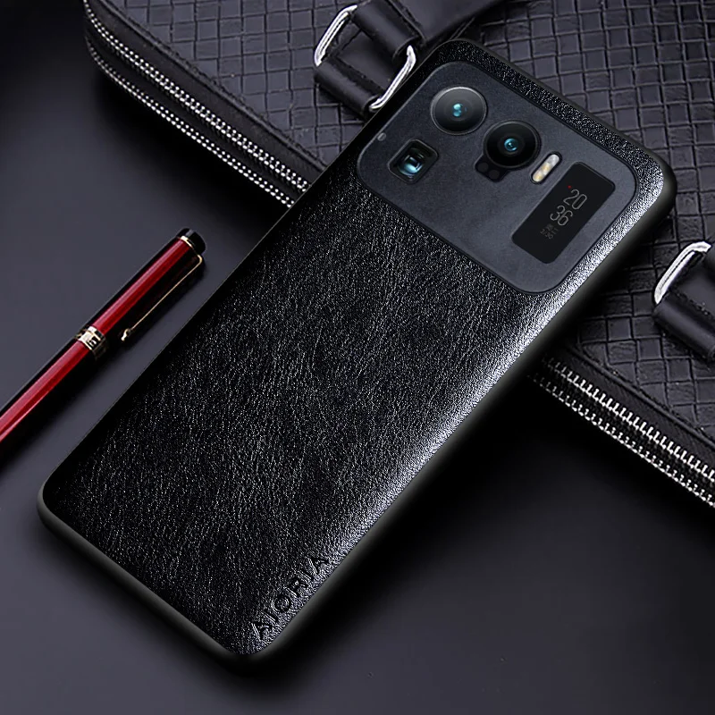 Luxury leather Case for Xiaomi Mi 11 Ultra funda Business solid color Soft TUP&Hard PC phone cover for Xiaomi mi 11 ultra case