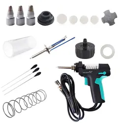 Spring Glass Tube Nozzle Tracheal Adapter Heating Core For SS-331H Electric Desoldering Station Parts Replace Accessories