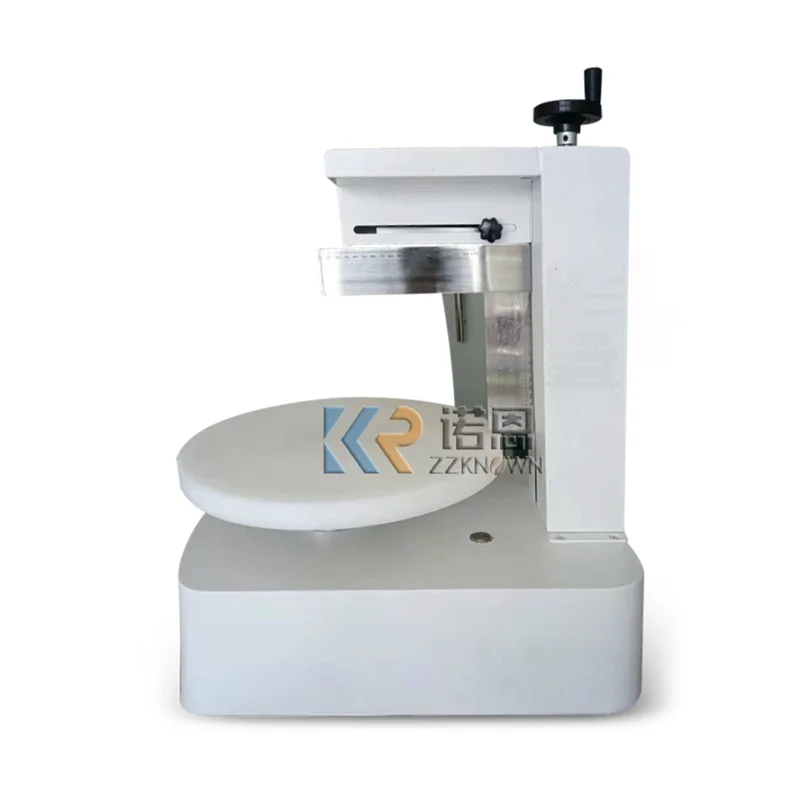 

Automatic Birthday Cake Bread Butter Smearing Spreading Machines Baking Equipment Round 8inch Cake Ice Cream Coating Machine