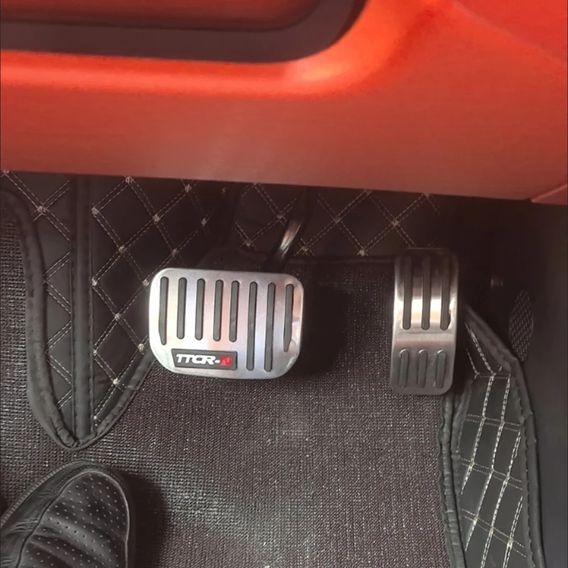 gac-aion-v-2025-2026用-インテリアアクセサリー-車用アクセルブレーキペダルカバー-フットレストパッド-オートスタイリング-ステンレス鋼-2個セット