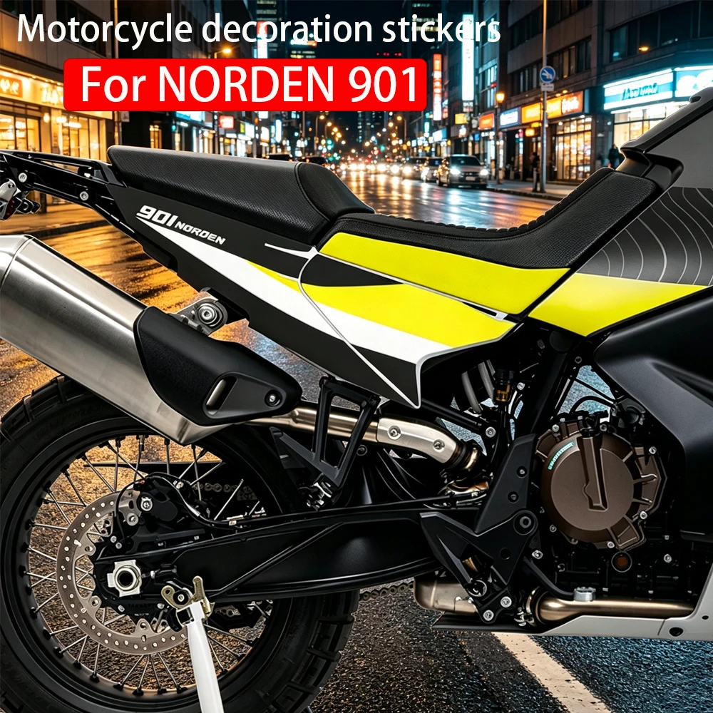 For HUSQVARNA Norden 901 Motorcycle Waterproof and scratch resistant Stickers For NORDEN 901 Accessories Decoration Stickers