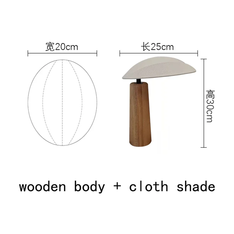 مصمم وابي سابي خمر الرجعية مكتب خشبي ضوء LED E27 زن الفن ديكور الجدول مصباح المعيشة/غرفة الشاي الأرائك دراسة استوديو بار