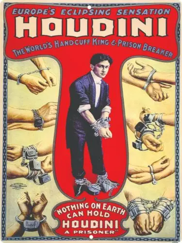 Houdini Vintage Reproduction Metal Signs 9