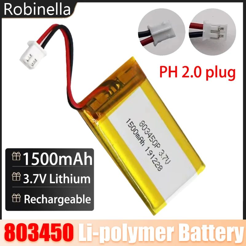 803450 ΠΠΈΡΠΈΠΉ-ΠΏΠΎΠ»ΠΈΠΌΠ΅ΡΠ½Π°Ρ Π±Π°ΡΠ°ΡΠ΅Ρ 3,7 Π 1500 ΠΌΠΡ ΠΠΎΠ»ΠΈΠΌΠ΅ΡΠ½Π°Ρ Π»ΠΈΡΠΈΠΉ-ΠΈΠΎΠ½Π½Π°Ρ Π°ΠΊΠΊΡΠΌΡΠ»ΡΡΠΎΡΠ½Π°Ρ Π±Π°ΡΠ°ΡΠ΅Ρ Π΄Π»Ρ Power Bank GPS MP3 DVD-ΠΊΠ°ΠΌΠ΅ΡΠ° ΠΠΎΡΡΠ±ΡΠΊ ΠΠ 803450 ΠΠΈΡΠΈΠΉ-ΠΏΠΎΠ»ΠΈΠΌΠ΅ΡΠ½Π°Ρ Π±Π°ΡΠ°ΡΠ΅Ρ 3,7 Π 1500 ΠΌΠΡ ΠΠΎΠ»ΠΈΠΌΠ΅ΡΠ½Π°Ρ Π»ΠΈΡΠΈΠΉ-ΠΈΠΎΠ½Π½Π°Ρ Π°ΠΊΠΊΡΠΌΡΠ»ΡΡΠΎΡΠ½Π°Ρ Π±Π°ΡΠ°ΡΠ΅Ρ Π΄Π»Ρ Power Bank GPS MP3 DVD-ΠΊΠ°ΠΌΠ΅ΡΠ° ΠΠΎΡΡΠ±ΡΠΊ ΠΠ