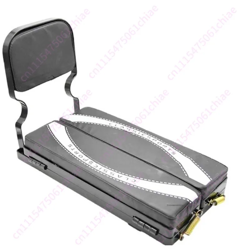 Electric Car Replica Rear Shelf Takeaway Car Load King Seat Cushion with Backrest Folding Tail Frame