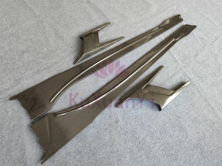 Tc style high-quality carbon fiber front lip side skirt rear lip rear spoiler for the 16-18 year BMW i8 body kit