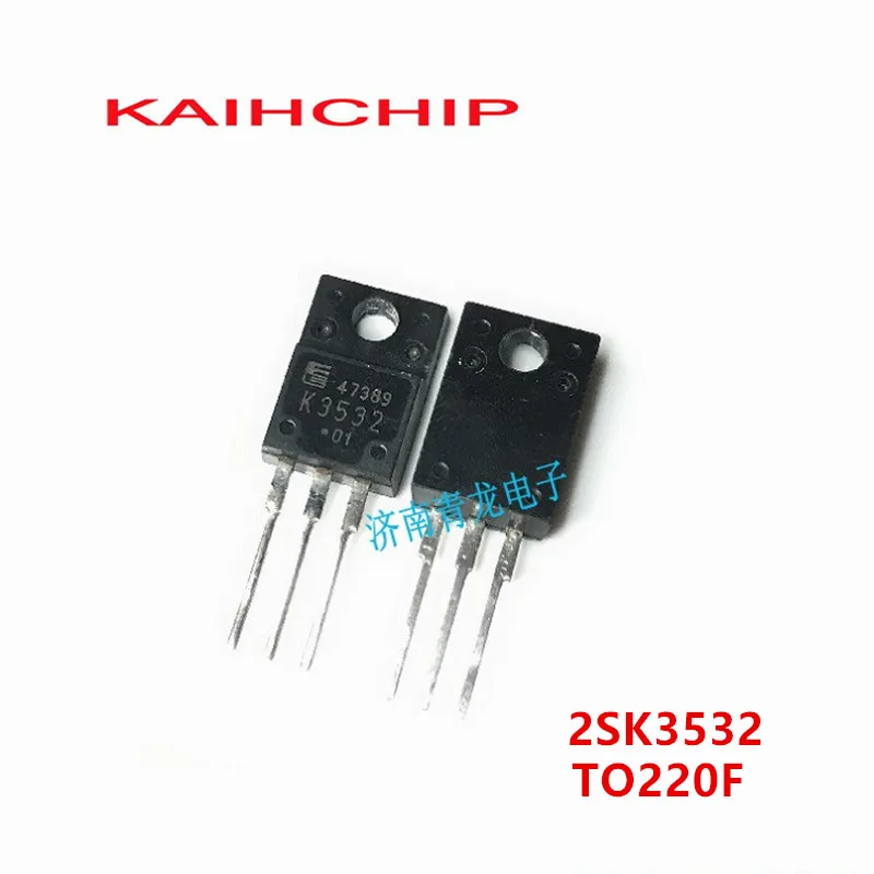 10PCS 2SK3520 K3520 8A 500V 2SK3537 K3537 150V 33A 2SK3532 K3532 900V 6A  2SK3530 K3530 800V 7A TO220F  MOSFET Transistor