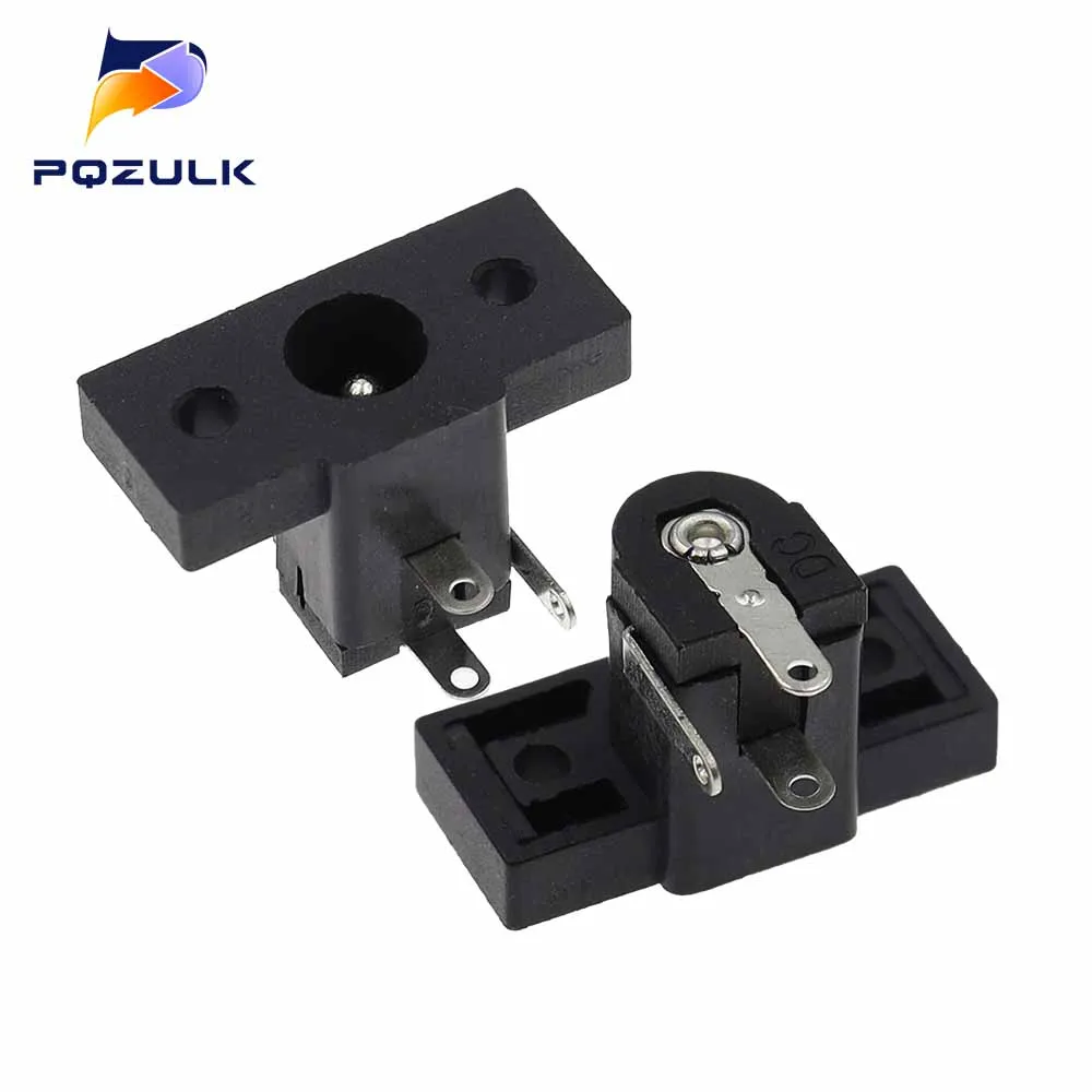 10PCS 5.5*2.5mm / 5.5*2.1mm DIP DC Power jack Tablet Notebook Charging Switch Connector with Screw Hole