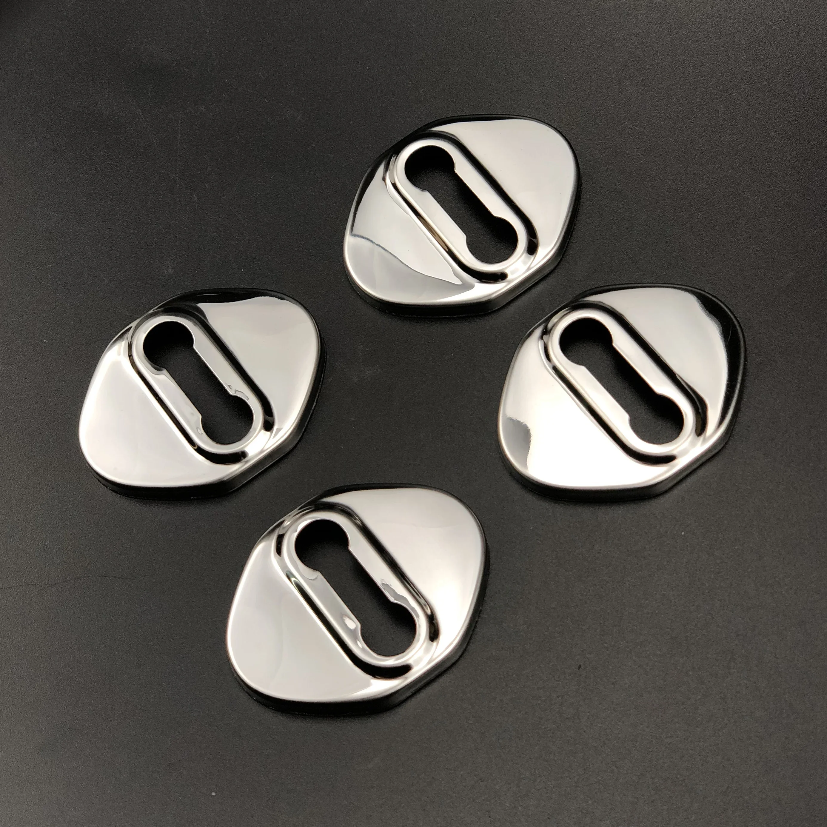 4pcs Car Door Lock Cover for Honda Elysion CR-Z XR-V CH-R Insight Ciimo For Mazda 5 6 For BYD F3 F6 G6 For Suzuki Vitara Alivio