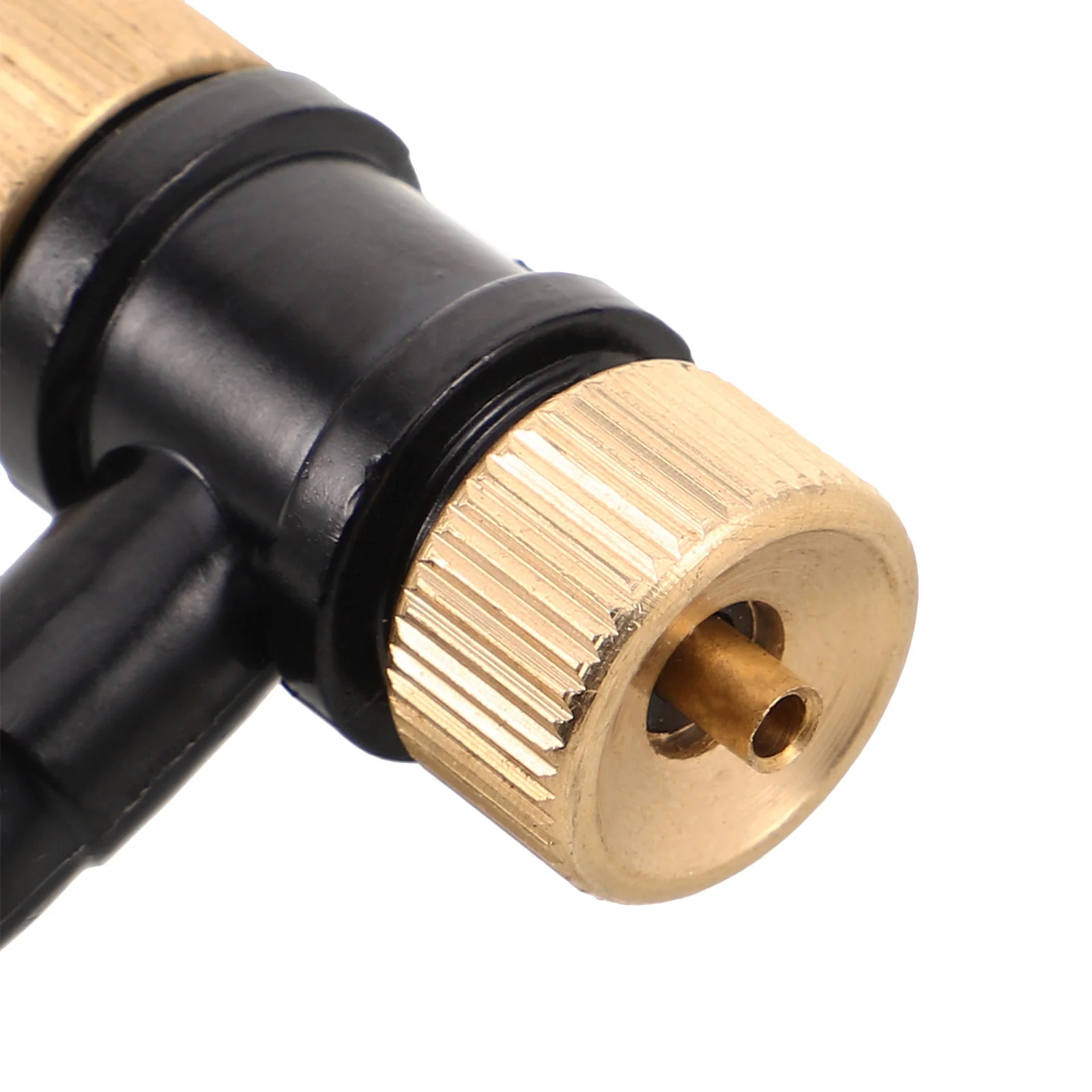 Адаптер сопла для накачивания шин автомобиля и мотоцикла с двойной головкой, Т-образный металлический воздушный насос, быстроразъемные поворотные фитинги, герметичные