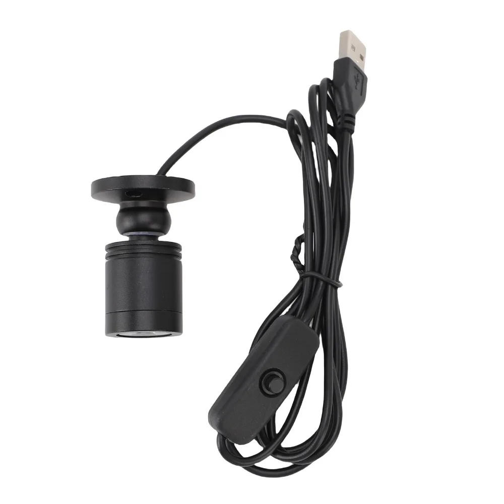 Mini 5V USB Powered LED Spotlight Aluminum Alloy Neutral Light 4000K Spotlight CRI 80+ 1W LED Accent Light Jewelry Showcase