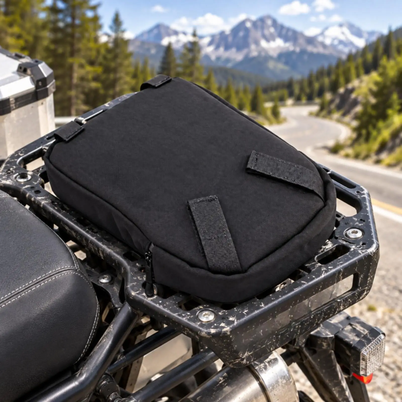 Bicycle Frame Bag Style Motorcycle Tail Pouch for BMW R1200GS ADV Tool Holder