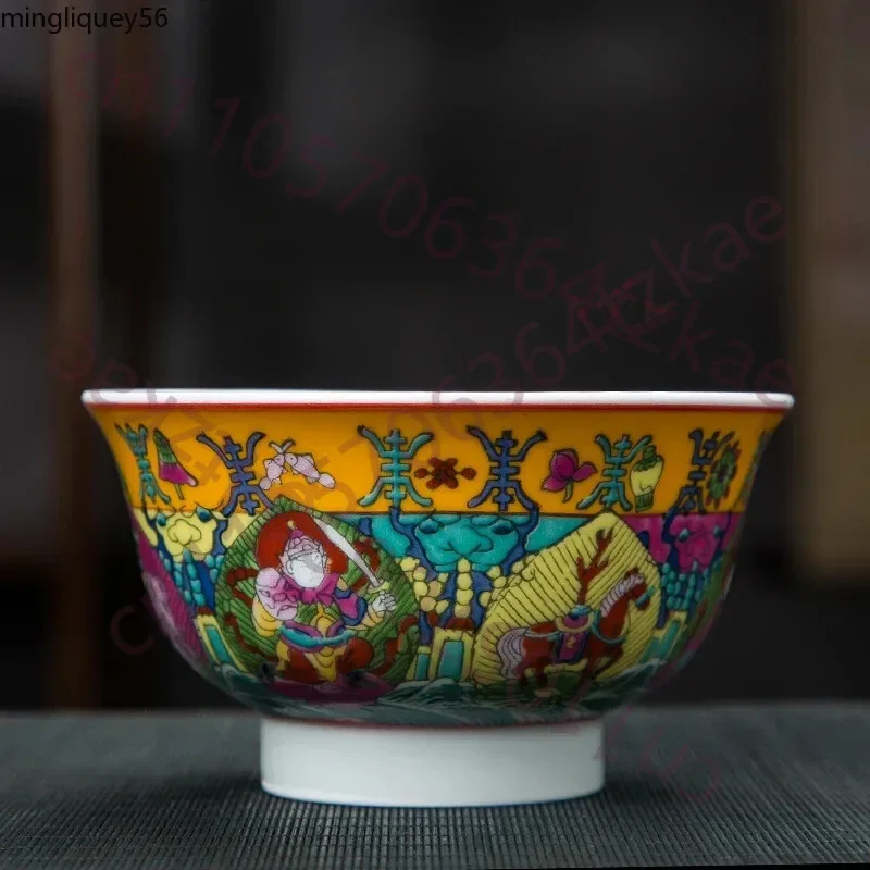 Ethnic Bowl (1 Bowl) / Jingdezhen High Temperature Porcelain / Pure Handmade