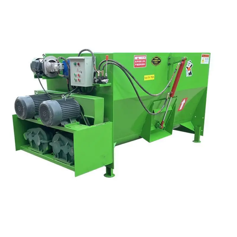 

Dry and wet dual-purpose, automatic all-in-one machine for kneading and crushing cattle and sheep forage in farms