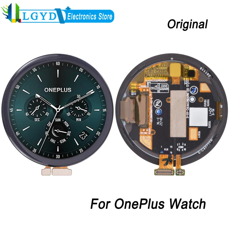 Original LCD Screen and Digitizer Full Assembly for OnePlus Watch