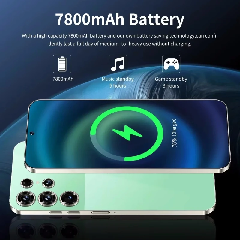 26 الترا النسخة العالمية الهاتف الذكي Snapdragon8 Gen3 16G + 1 تيرا بايت 7800mAh 78 + 108MP 4/5G شبكة هاتف أندرويد غير مقفول الأصلي
