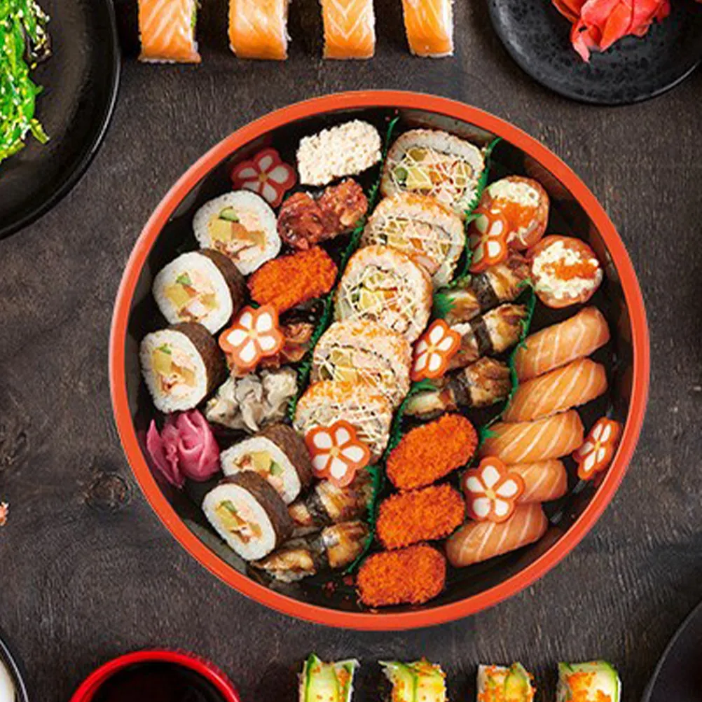 

Набор для суши: тарелка из премиум-материала, долговечная, легко моется, для дома, ресторана, бара, бистро, в подарок