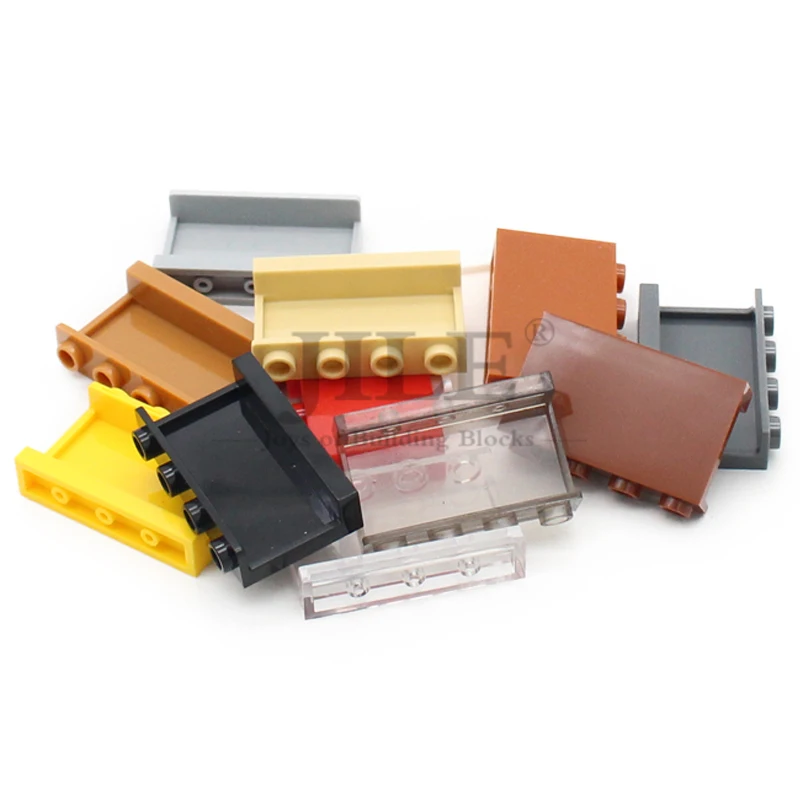 

20pcs MOC 14718 Panel 1x4x2 with Side Supports Hollow Studs Building Blocks Bricks DIY Compatible Assemble House Particles Toys