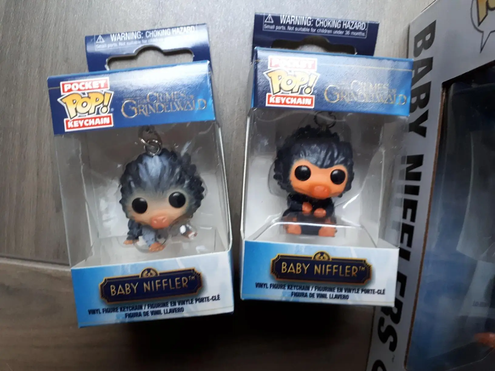 FUNKO Pop FANTASTIC BEAS ET OUTRE THESTRAL NIFFLER PICKETT porte-clés PVC ACTION FIGURE jouets pour cadeau pour enfants