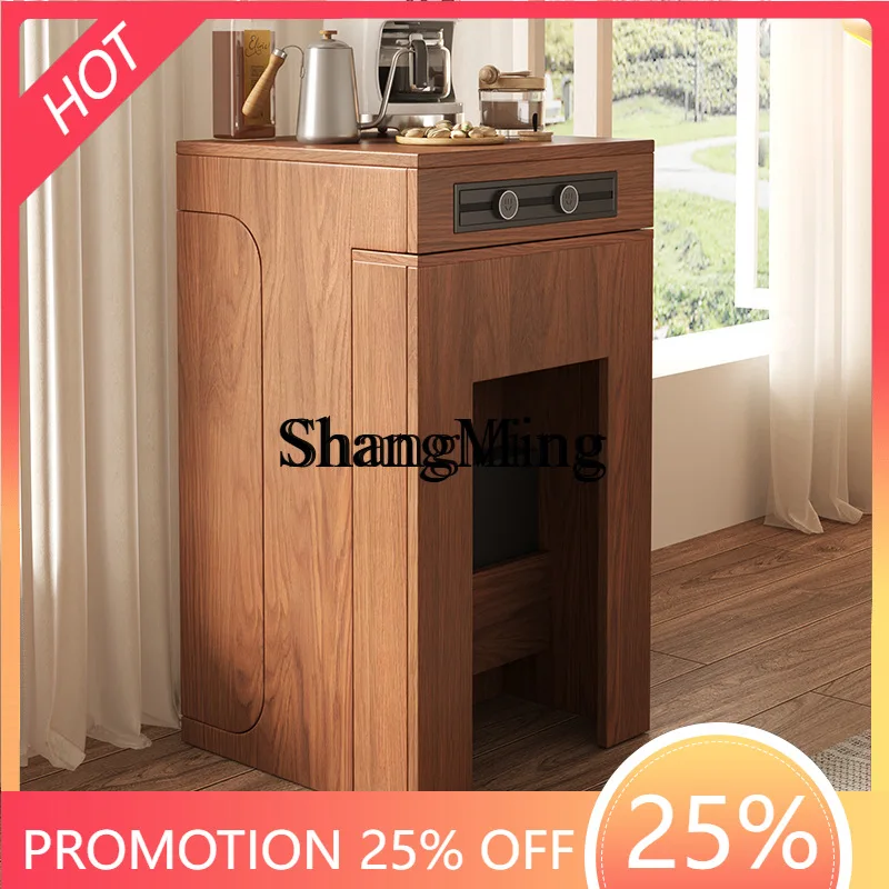 

CL Retractable Dining Table and Chair Sideboard Integrated Modern Simple Space-saving Home Dining Table