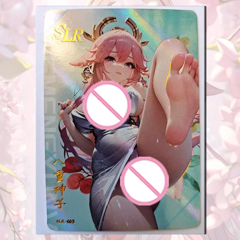 Goddess Story Starry Dream Girl CP SLR XP card Yae Miko Furina Firefly Mona Fischl boy Kolekcja zabawek Urodziny Prezenty świąteczne