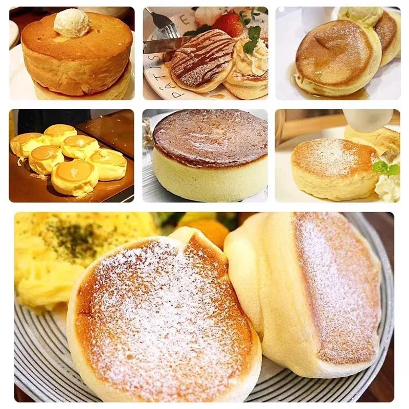 110V 220V Commercial Digital Display Souffle Machine Fluffy Japanese Souffle Pancakes Maker Machine