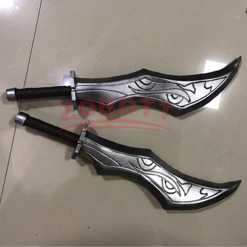 

Game LOL Katarina Cosplay Prop PVC Sword Weapons The Sinister Blade Halloween Christmas Fancy Party Props Double Swords