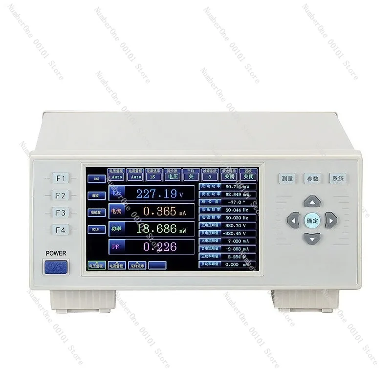 Digital AC DC Power Meter High Precision Electrical Parameter Tester Multifunction Wattmeter Voltage Current Frequency Power