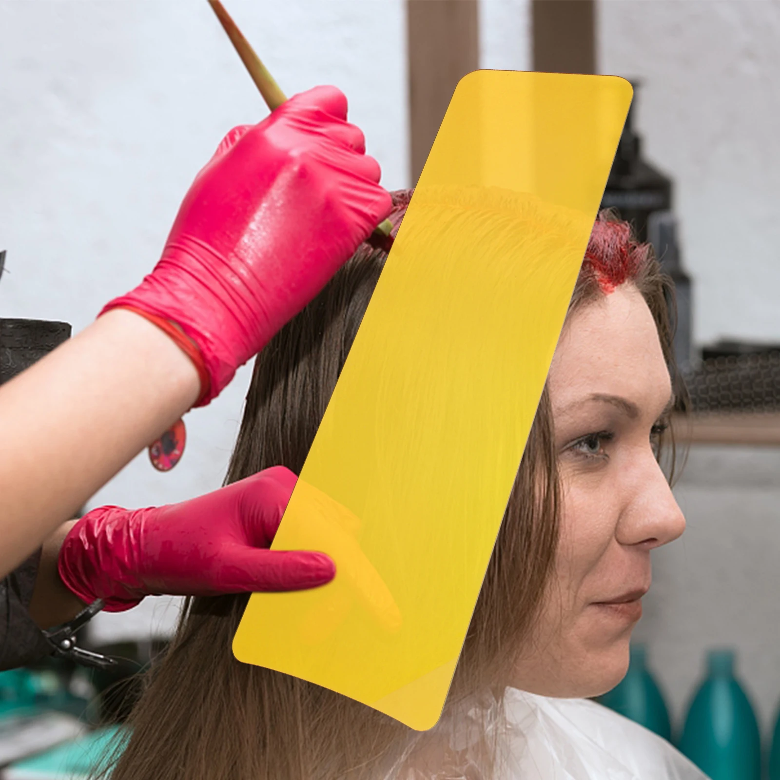 

Professional Dye Board Salon Hairdressing Supply Highlighting Tool Hair Coloring Paddle Board Hair Styling Accessory For