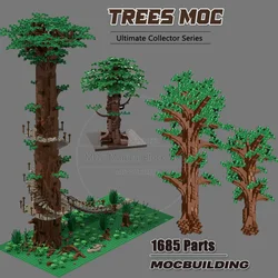 Space Movie Forest Trees MOC Building Blocks Star Scene Model Diorama Technology Bricks Collection Toys Xmas Gifts