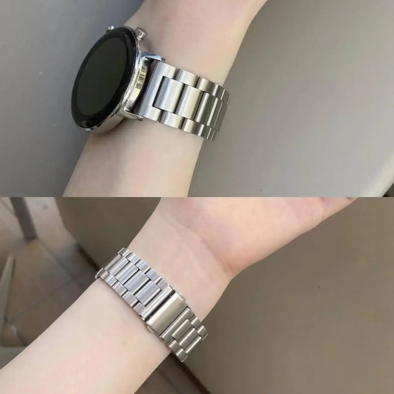 موضة الفولاذ المقاوم للصدأ حزام ربط الفرقة لساعة سامسونج جالاكسي 7 FE 5 برو 4 6 الكلاسيكية 44 مللي متر 40 مللي متر سوار كوريا جالاكسي ساعة 7 #4