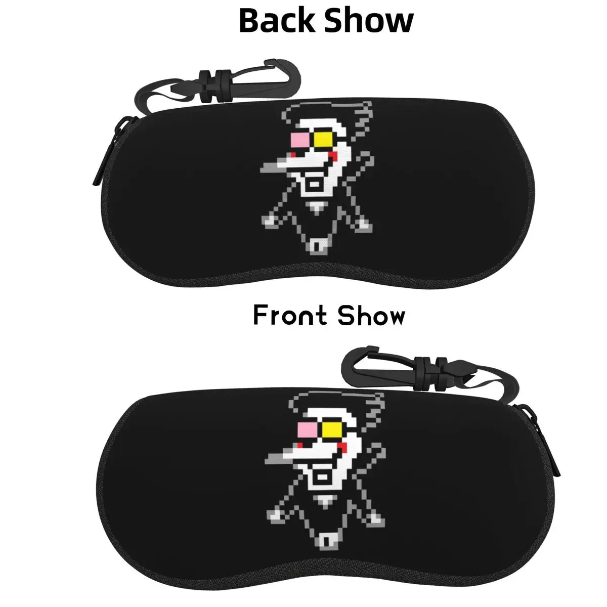 

Deltarune Chapter 2 Spamto Shell Glasses Case Protector Sunglasses Box Women Men Soft Eyeglass Bag Pouch