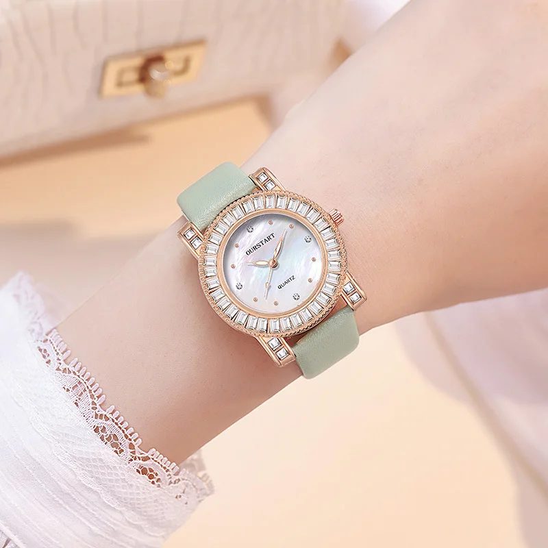Women's Quartz Watch Exquisite Diamond Decorated Female Watches High end Stylish Popular Ladies Wristwatch Daily Social Occasion