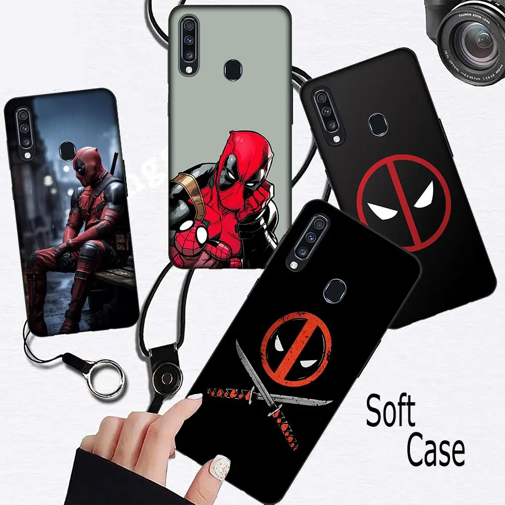 Deadpools M-Marvels Soft Phone Casing for Xiaomi Redmi Note 12 11 10 9 Pro 9S 10S 11S 9A 9C NFC 9T 10A 10C 12C Cover Case