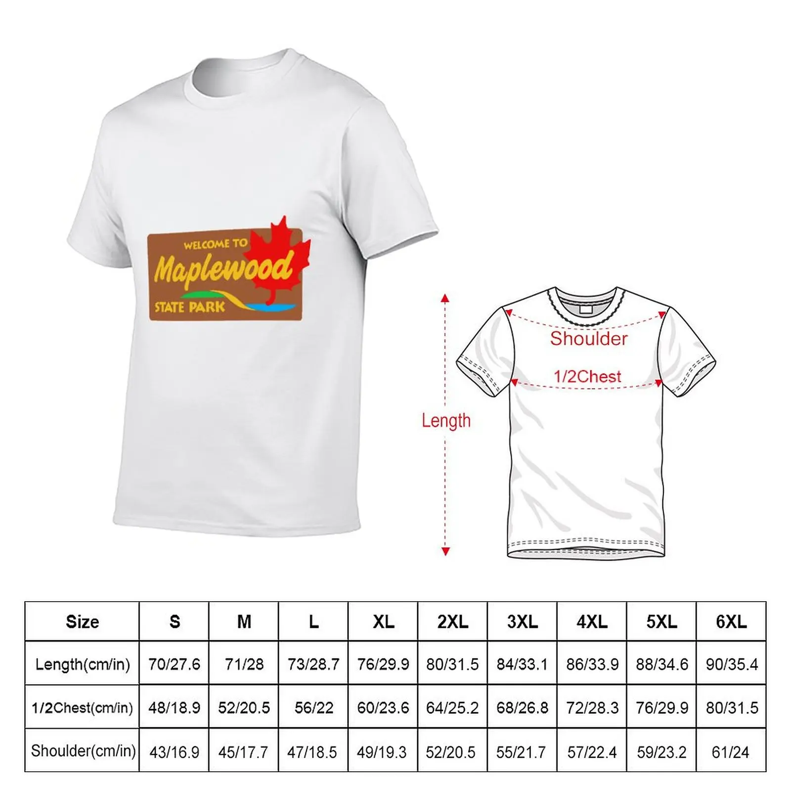 Maplewood State Park T-Shirt blue archive sweat mens t shirts pack