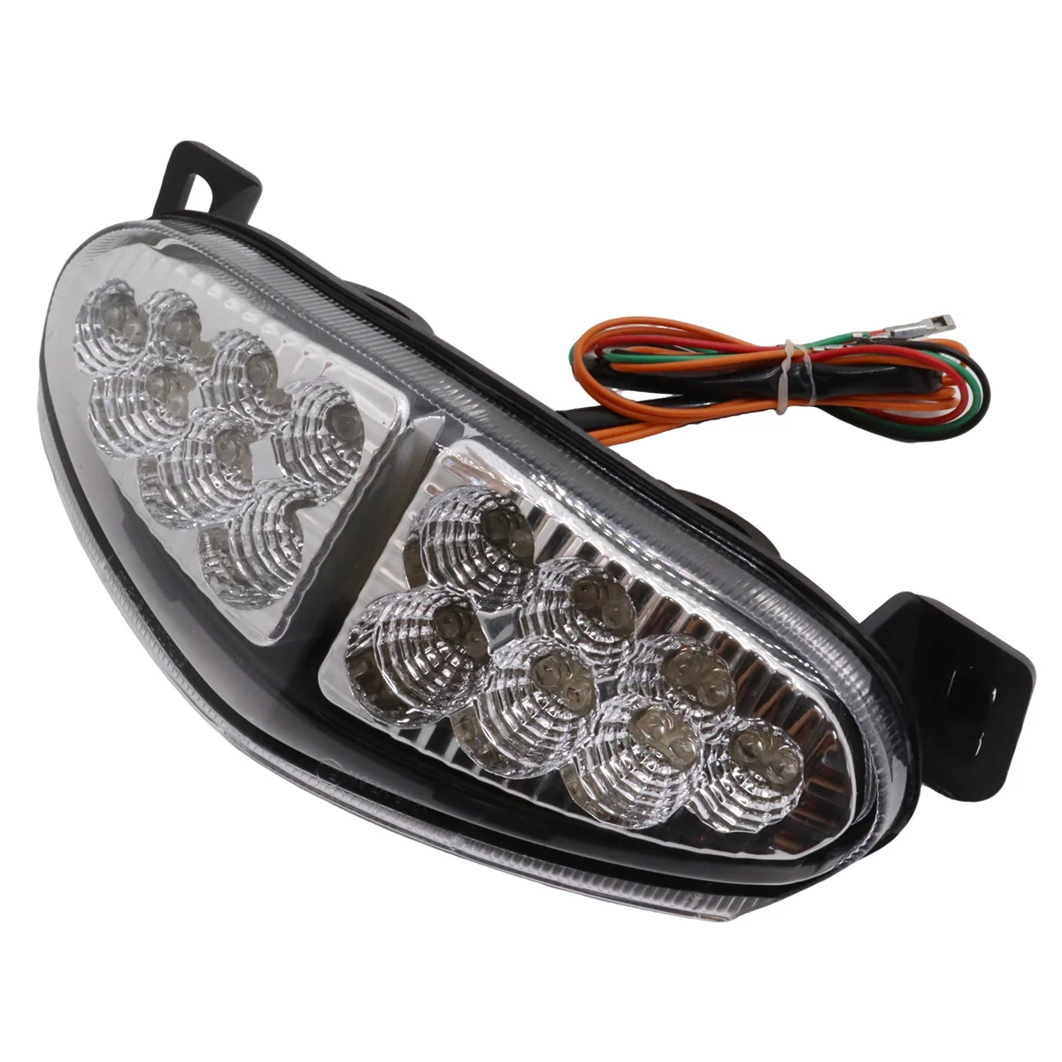 For Kawasaki Ninja 650R ER6N ER-6N ER6F 2009 2010 2011 LED Taillights Rear Tail Brake Turn Signal Lamp Light Motorbike ER6 N/F B