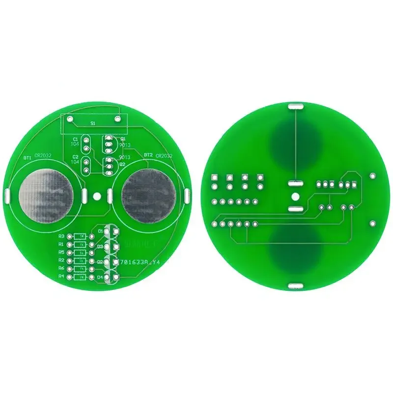 لتقوم بها بنفسك عدة إلكترونية LED الدوران لتقوم بها بنفسك طقم لحام فانوس دوار مكونات مضمنة لتقوم بها بنفسك مشروع لحام الإلكترونية (بدون بطارية) #5