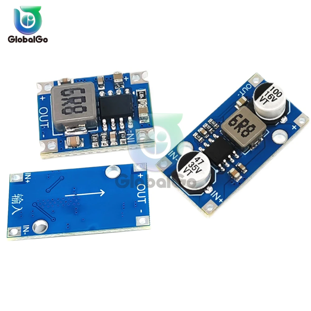 Convertitore Buck DC 30V a 5V Mini scheda regolatore di tensione DC 6-30V Step Down a 5V 9V 12V 3A modulo stabilizzatore di alimentazione