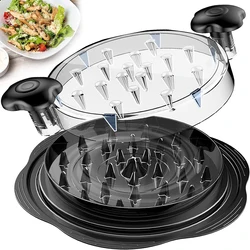 Chicken Shredder Large Chicken Breast Shredder Tool Twist Meat Breast Shredding Separation Mincing Grinder Machine With Lid