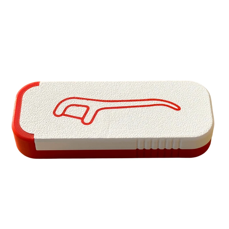 Mini Sliding Storage Box For Small Items For Home Office Travel Portable Dental Floss Box Mini Toothpick And Floss Organizer