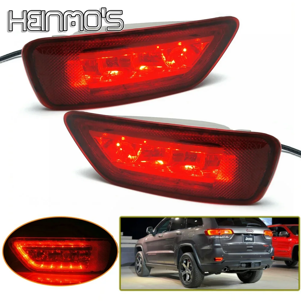 

Rear Bumper Reflector Fog Lamp Tail Light No Bulbs For Jeep Compass 2011-2017 Dodge Journey 2012-2018 Grand Cherokee 2011- 2017