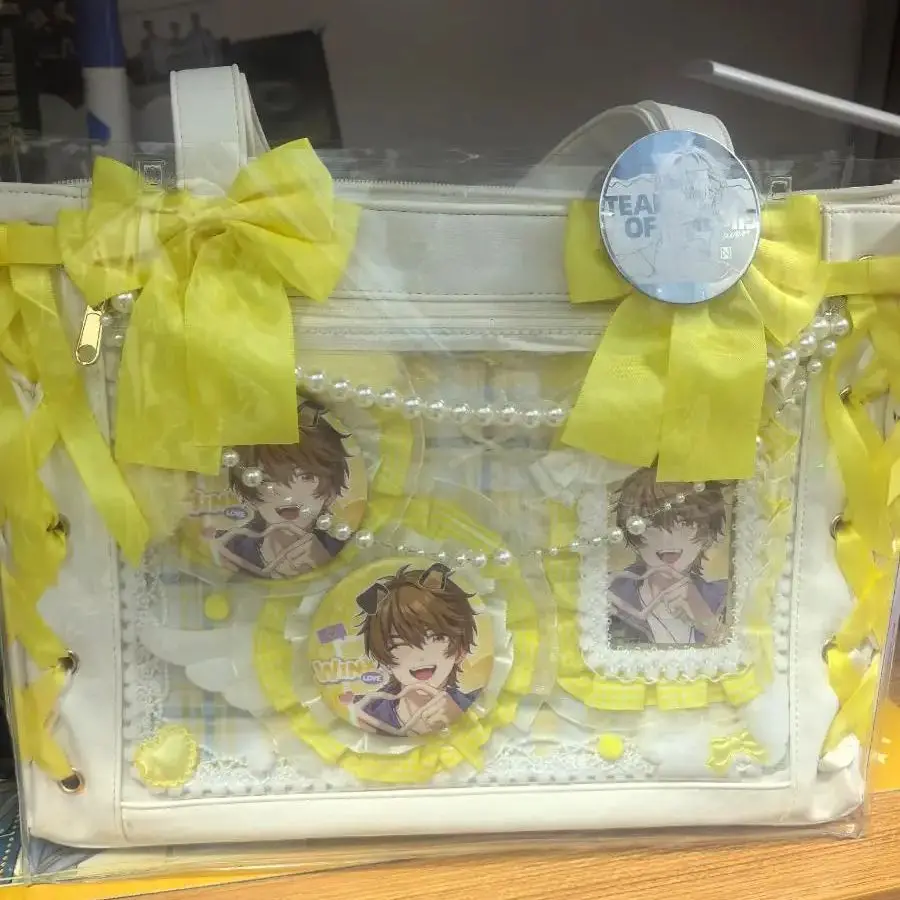 Lace Ita Bag Badge Display Board Decor Base for Cosplay Badges and Goods Display Backpack Base Ita Bag Accessories