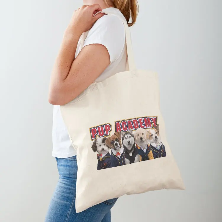 Pup Academy Show Tote Bag foldable reusable bag Shopper handbag Custom bag tote university