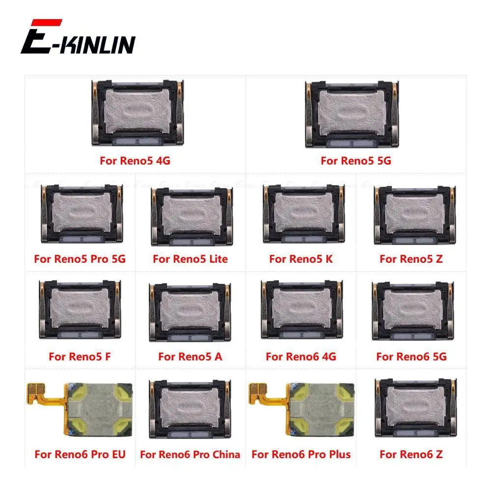 Built-in Earphone Earpiece Top Ear Speaker Flex Cable For OPPO Reno5 Reno6 Pro Plus Lite K Z F A 4G 5G Replace Parts
