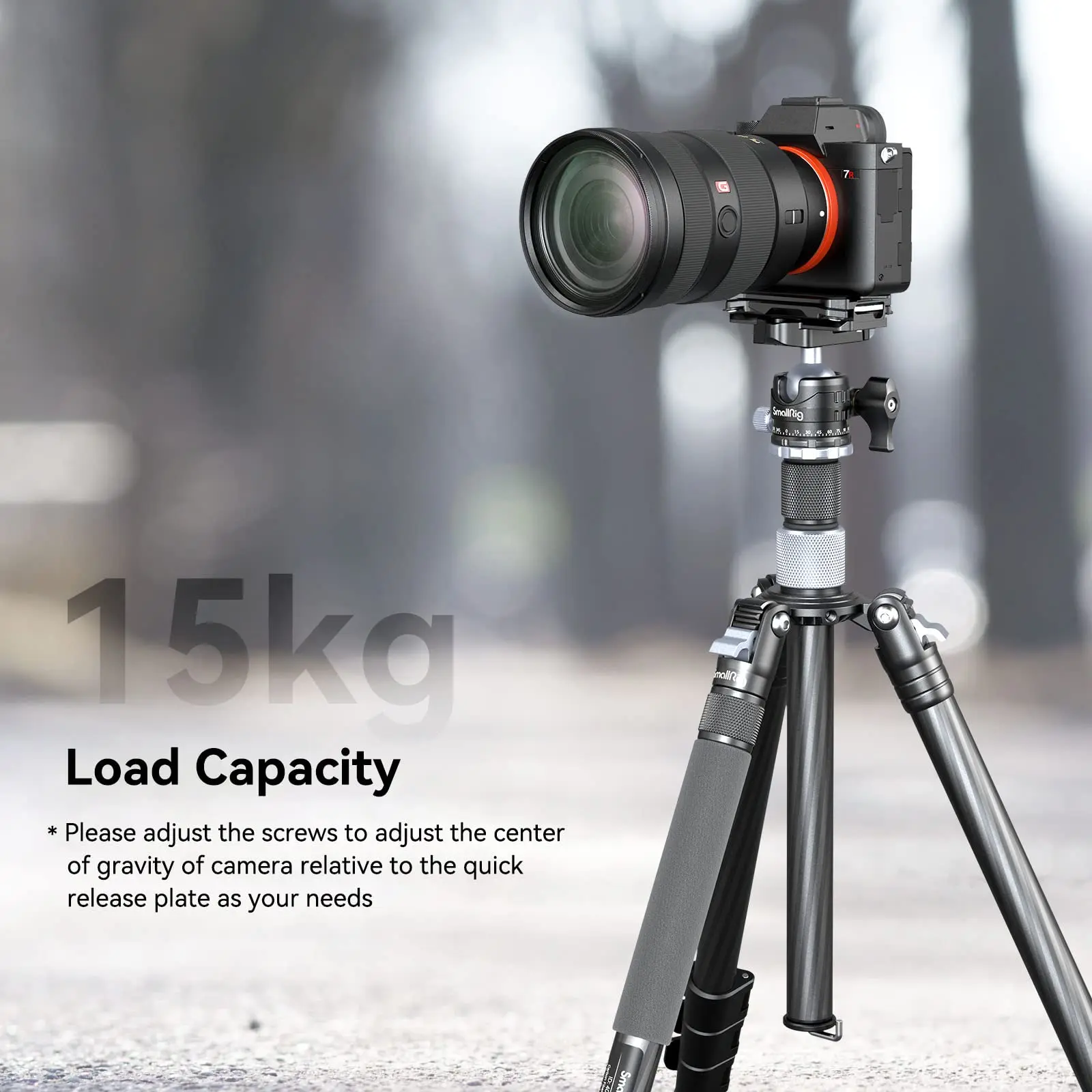 SmallRig Multifunctional Quick Release Plate Universal Arca-type Quick Release Plate With Foldable Quadruped Support 3913