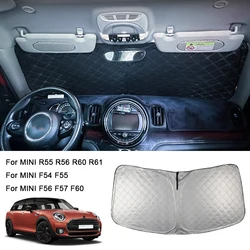 Parasol para ventana delantera de coche, cortina de protección UV para MINI Cooper R55, R56, R60, R61, F54, F55, F56, F57, F60, Clubman